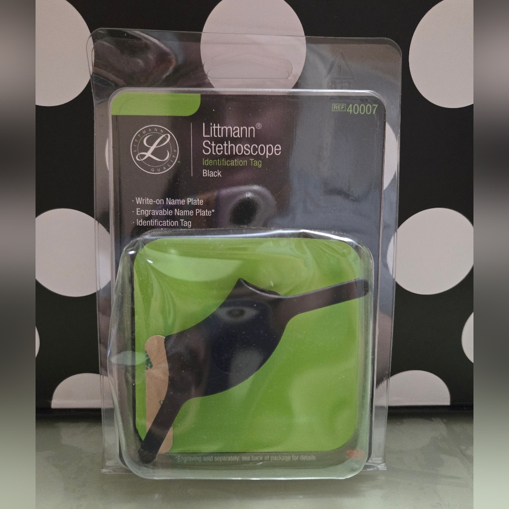 5/$25 Littmann Stethoscope Identification Tag